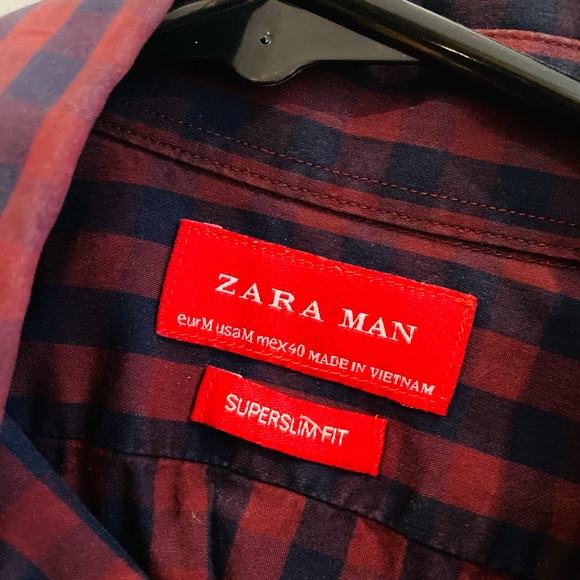 Zara Men Dress Shirt - Size Medium (M) - Picture 6 of 8